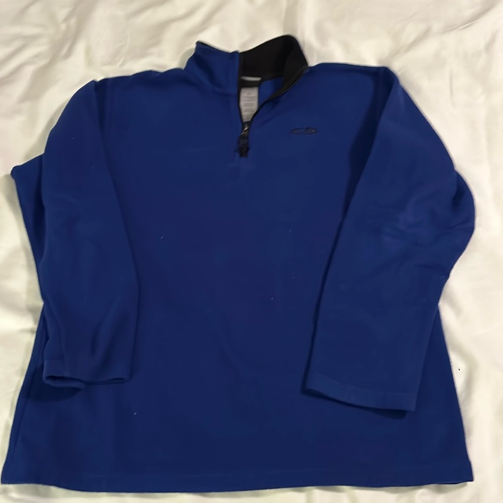 Champion half zip fleece jacket - Boys L-12/14 Navy blue